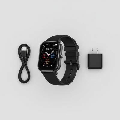 Smart Watch Fitness Tracker Heart Rate Monitor Waterproof Design - Image 1